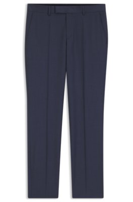 Boss Uomo Blu One Pantaloni Slim Fit