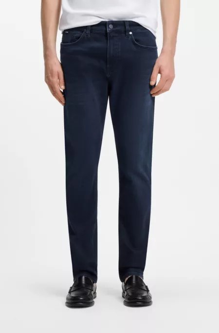 Slim-fit jeans in stretch cotton blend