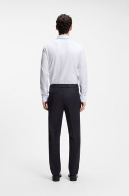 BOSS ONE Pantaloni slim fit, Blu scuro