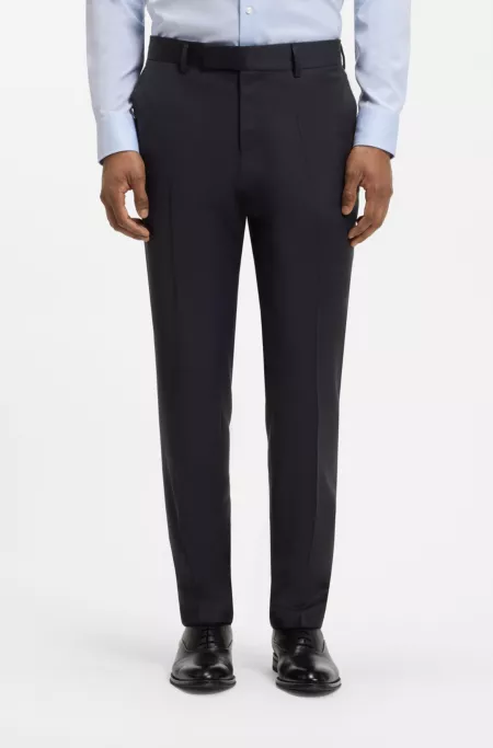 Pantalon Extra Slim en laine vierge bi-stretch
