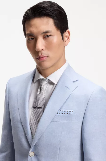 Pañuelo de bolsillo estampado con logo