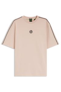 The Open cotton T-shirt with golf graphic, Light Orange
