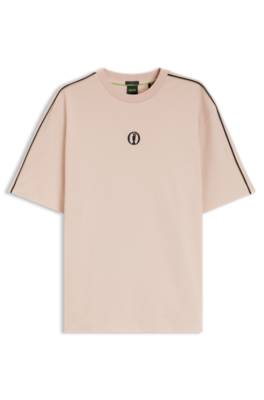 The Open cotton T-shirt with golf graphic 1