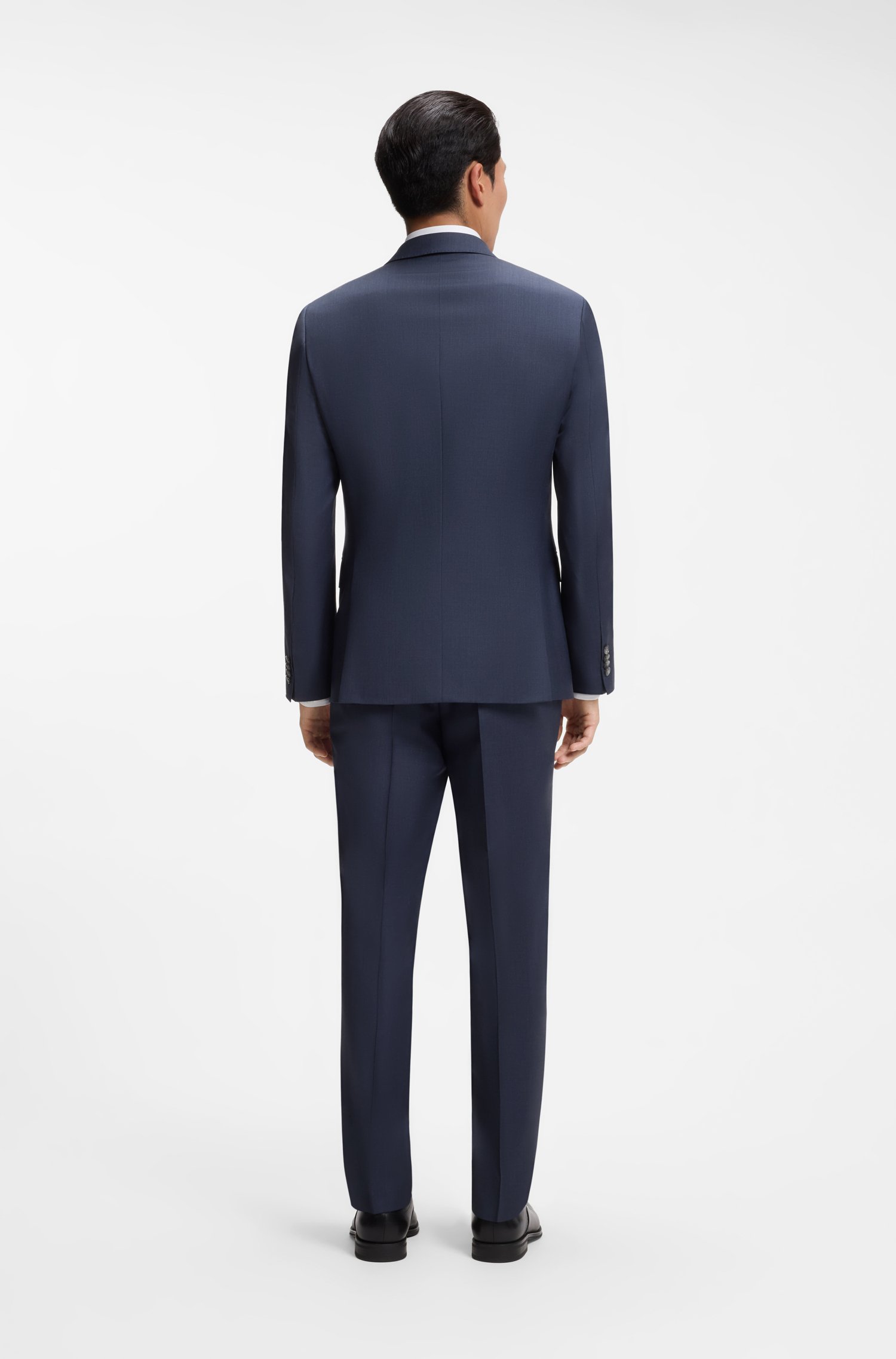 Boss ONE slim-fit suit jacket in virgin wool kavajer & blazers herr – bild 2