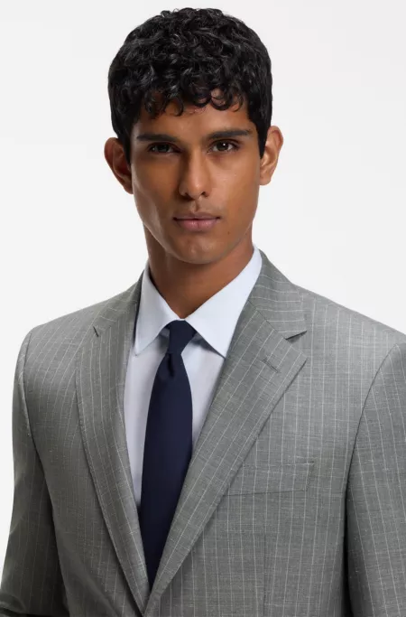 BOSS ONE Two-piece regular-fit suit in a wool blend