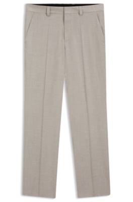 Modern-fit trousers in stretch twill 1
