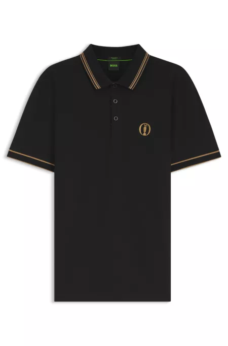 The Open Active Paddy polo shirt in performance piqué