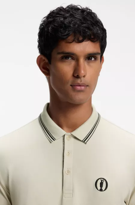 The Open Active Paddy polo shirt in performance piqué