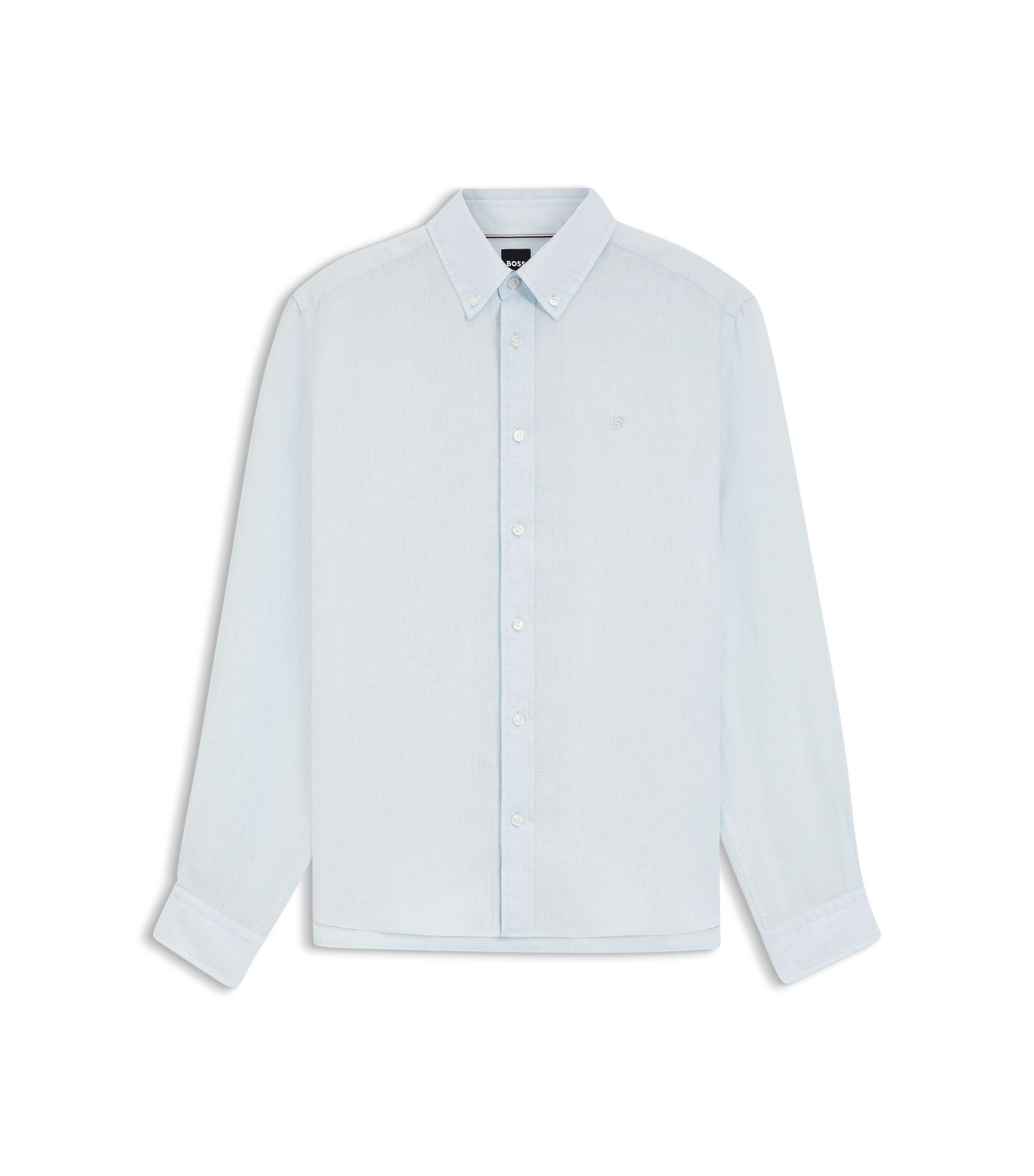 Light Blue Linen Shirt, White Linen Shorts