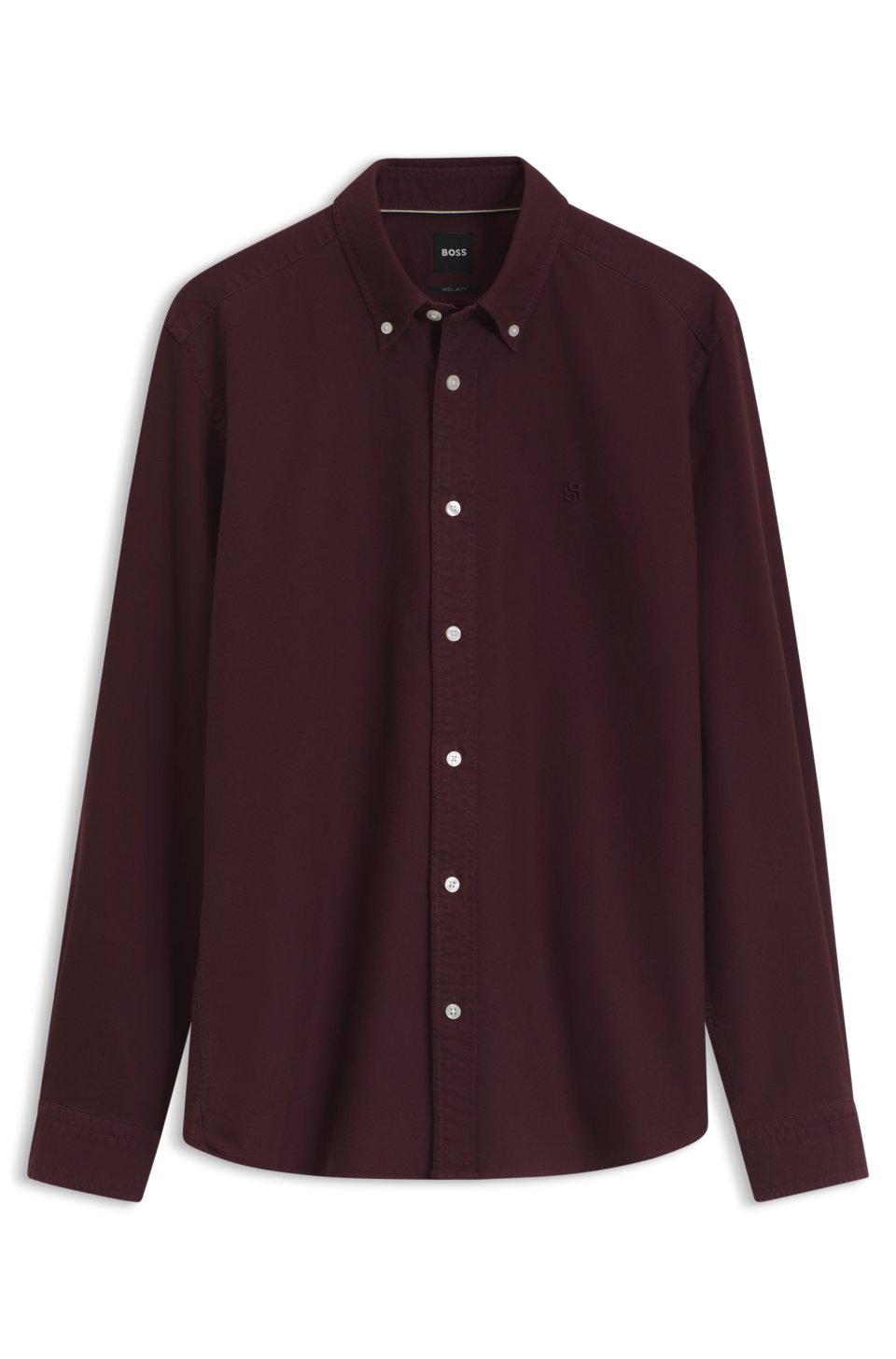 Regular-fit button-down shirt in Oxford cotton