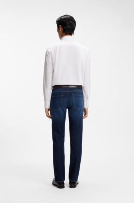 Casual-fit cotton shirt, White