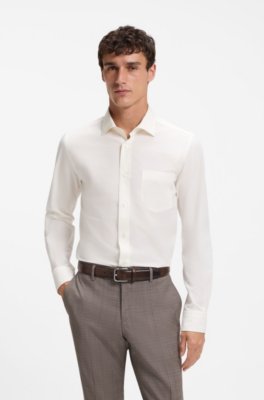 Casual-fit cotton shirt