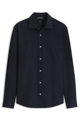 Boss Casual-fit cotton shirt casual skjortor herr – bild 4