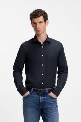 Casual-fit cotton shirt