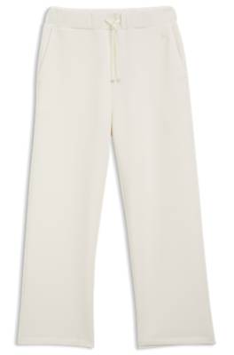 Relaxed-fit trousers in double-layer scuba jersey 1