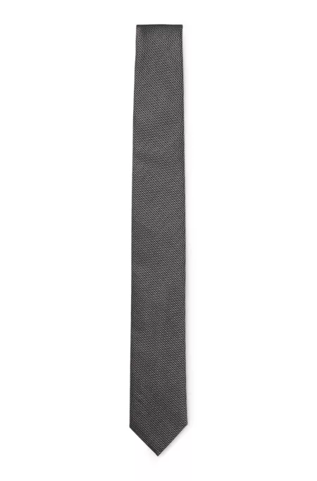 Krawatte aus Seide mit Jacquard-Muster
