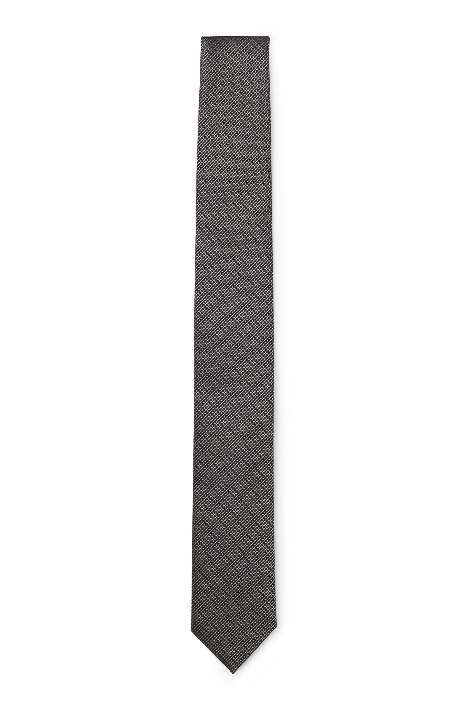 Hugo Silk tie with jacquard pattern slipsar herr