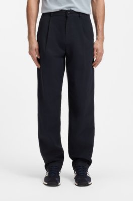 Traveller chinos in stretch cotton poplin