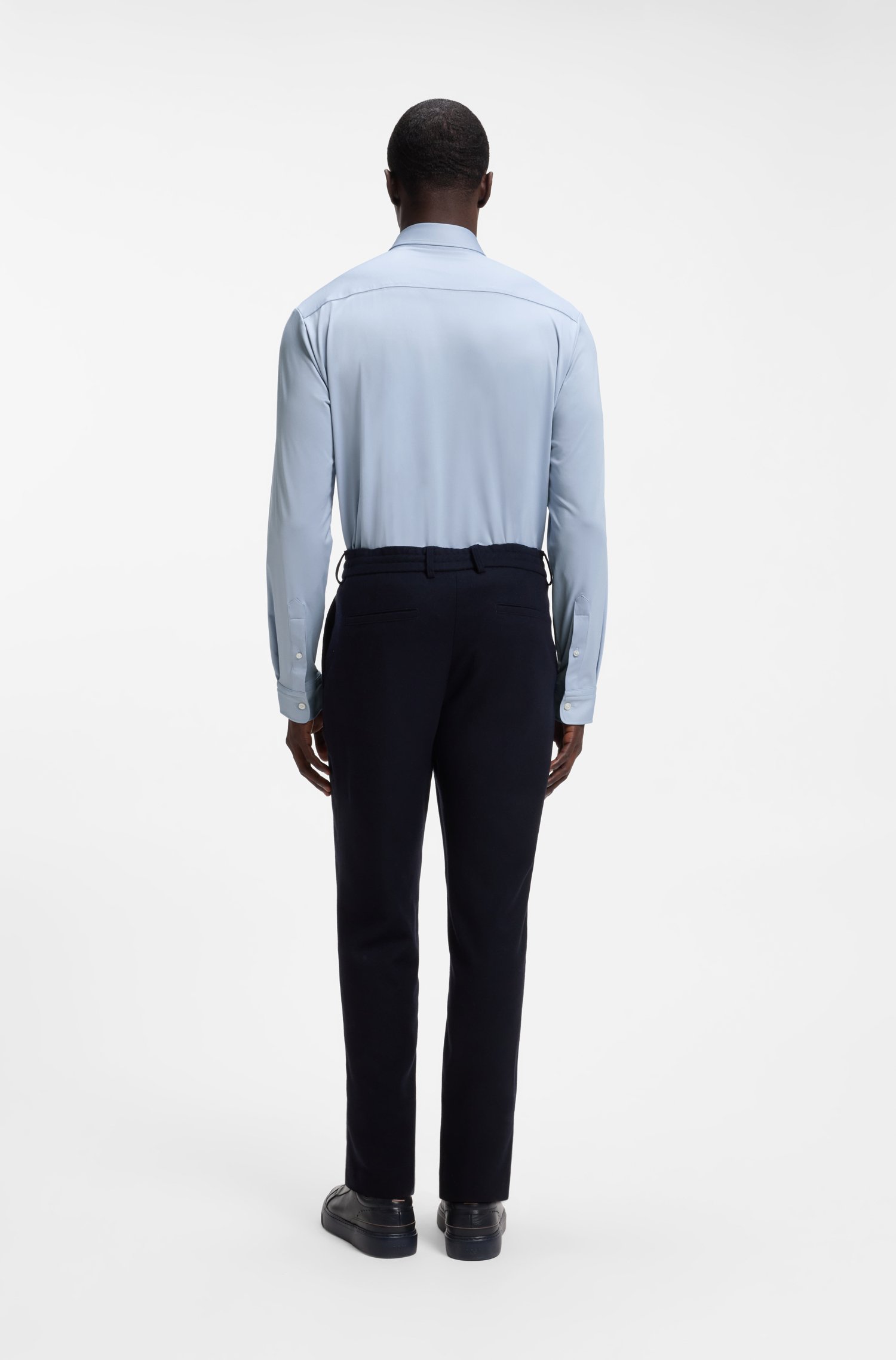 Boss Slim-fit stretch shirt skjortor & blusar herr – bild 3