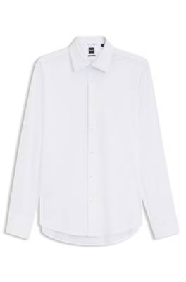Regular-fit shirt in performance-stretch jersey 4