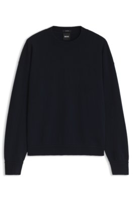 Crew-neck sweater in pure cashmere