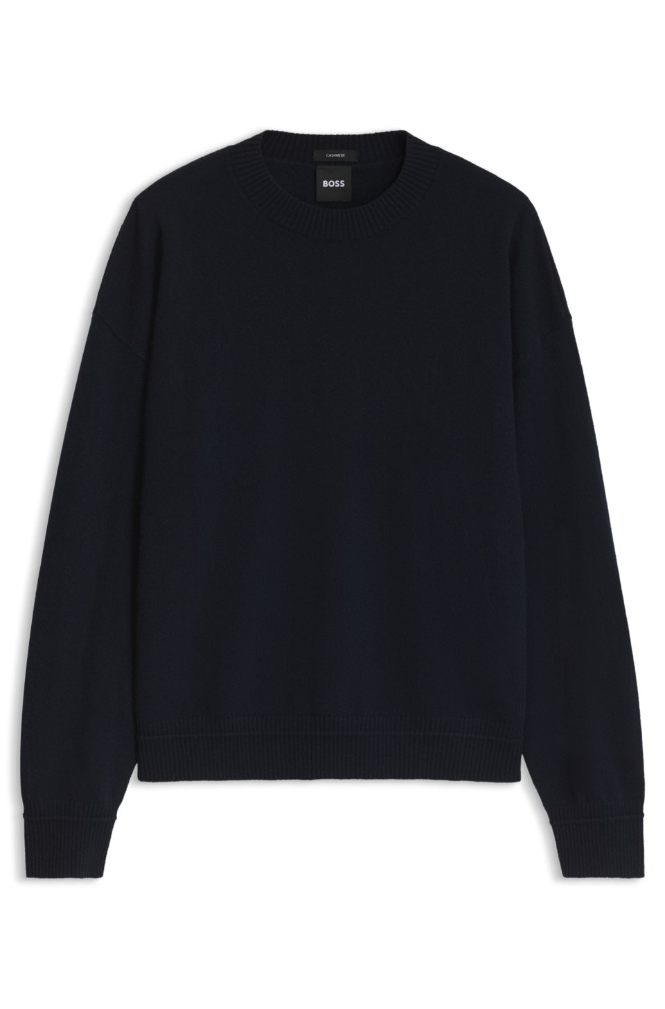 Crew-neck sweater in pure cashmere