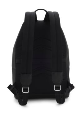 BOSS - ストラクチャード バックパック ポリッシュド レタリングロゴ