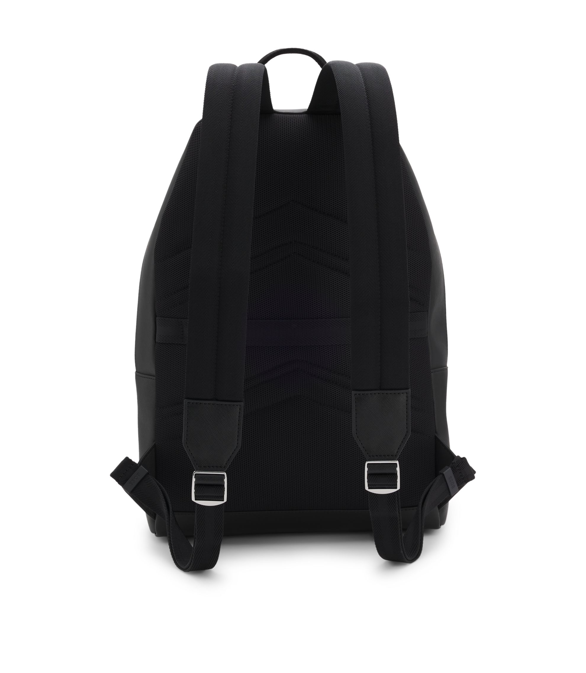 BOSS - ストラクチャード バックパック ポリッシュド レタリングロゴ