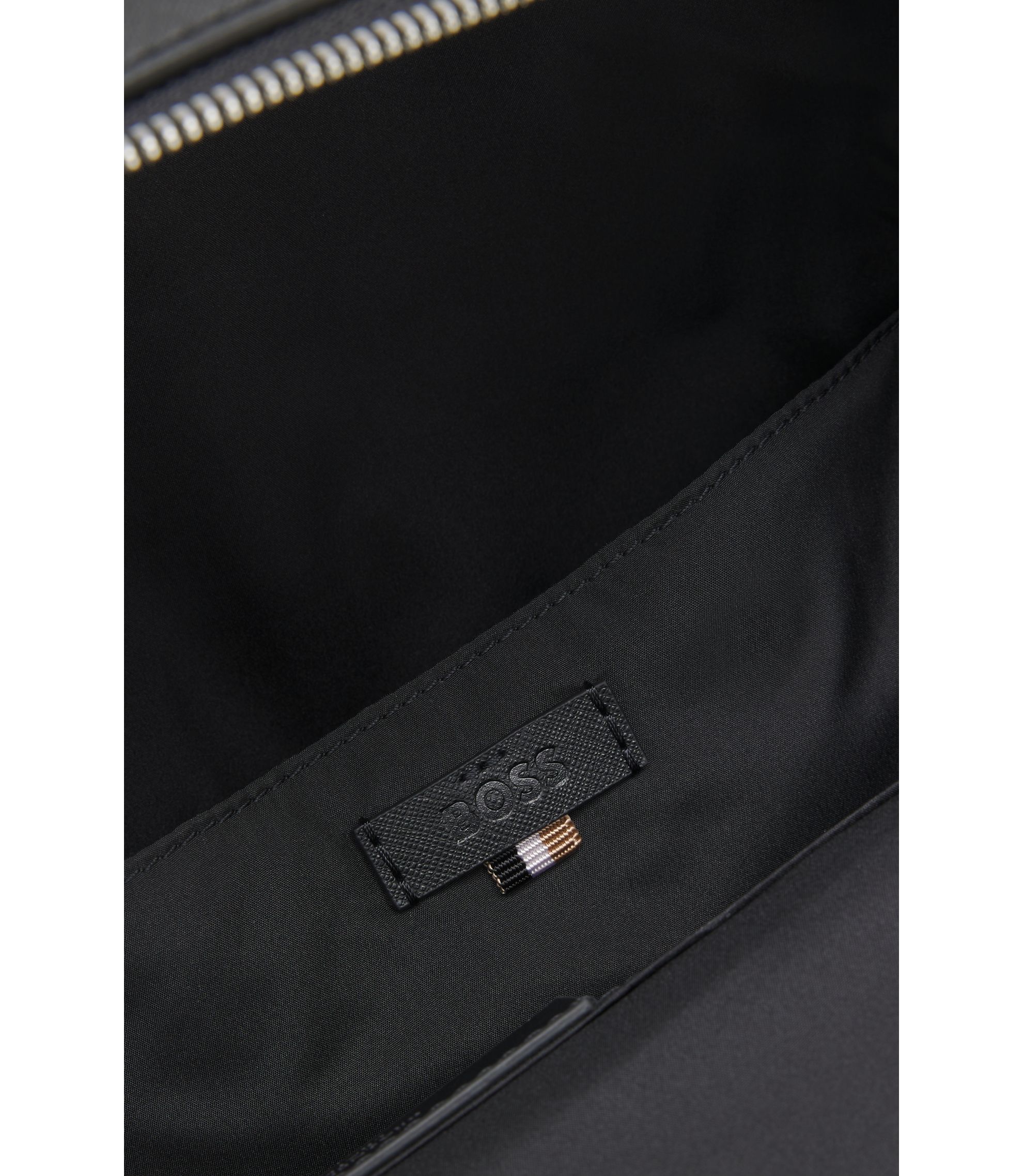 BOSS - ストラクチャード バックパック ポリッシュド レタリングロゴ