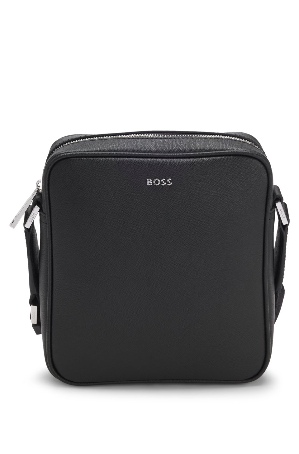 Logo-trim reporter bag