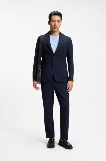 Crossbody bag with silver-tone logo lettering