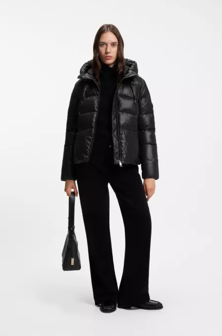 Veste matelassée déperlante avec taille réglable