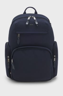 Backpack with multiple pockets, Dark Blue