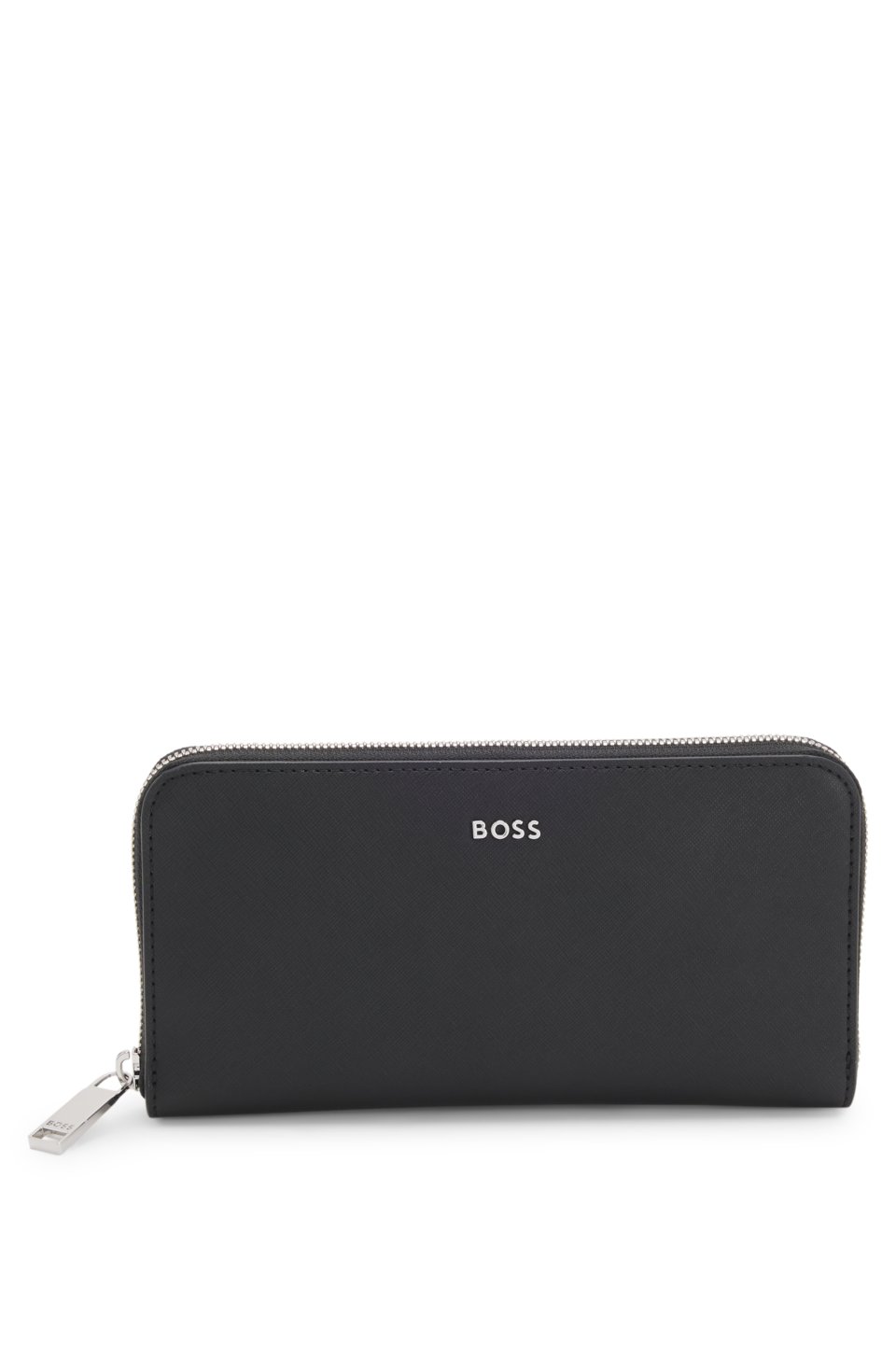 Metal-logo belt bag
