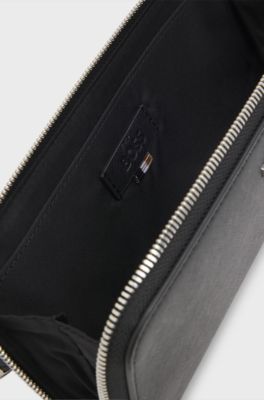 Belt bag with logo lettering, Black