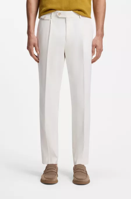 Tapered-Fit Hose aus Baumwoll-Mix