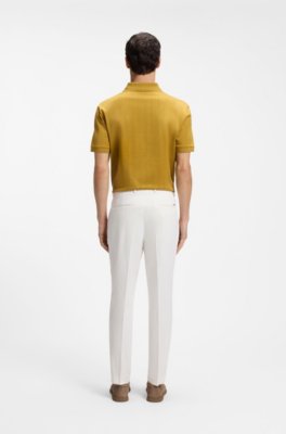 Boss Tapered-fit trousers in a cotton blend casual byxor herr – bild 2