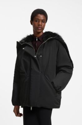 HUGO x entire studios oversized jacket, Black