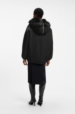 HUGO x entire studios oversized jacket, Black