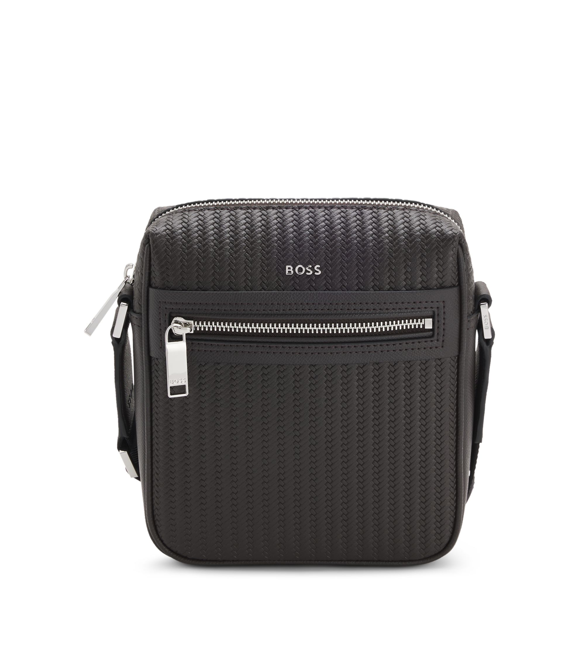 Reporter-Tasche mit geprägtem Muster