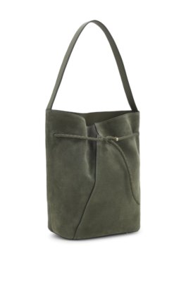 Boss Revers suede bucket bag handväskor dam – bild 4