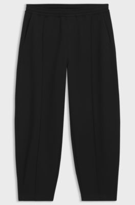 HUGO x entire studios jersey tracksuit bottoms, Black