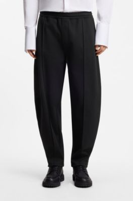 HUGO x entire studios jersey tracksuit bottoms, Black