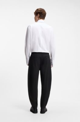 HUGO x entire studios jersey tracksuit bottoms, Black