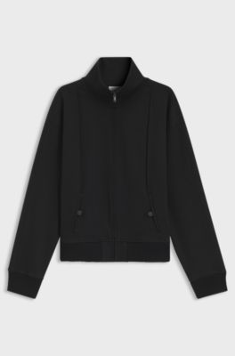 HUGO x entire studios zipped sweatshirt, Black