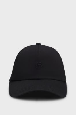 Cotton cap with Double B logo detail, Black