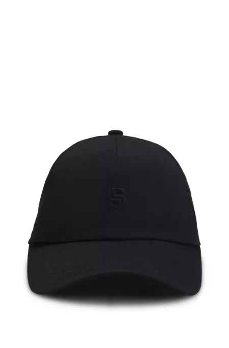 Cotton cap with Double B logo detail