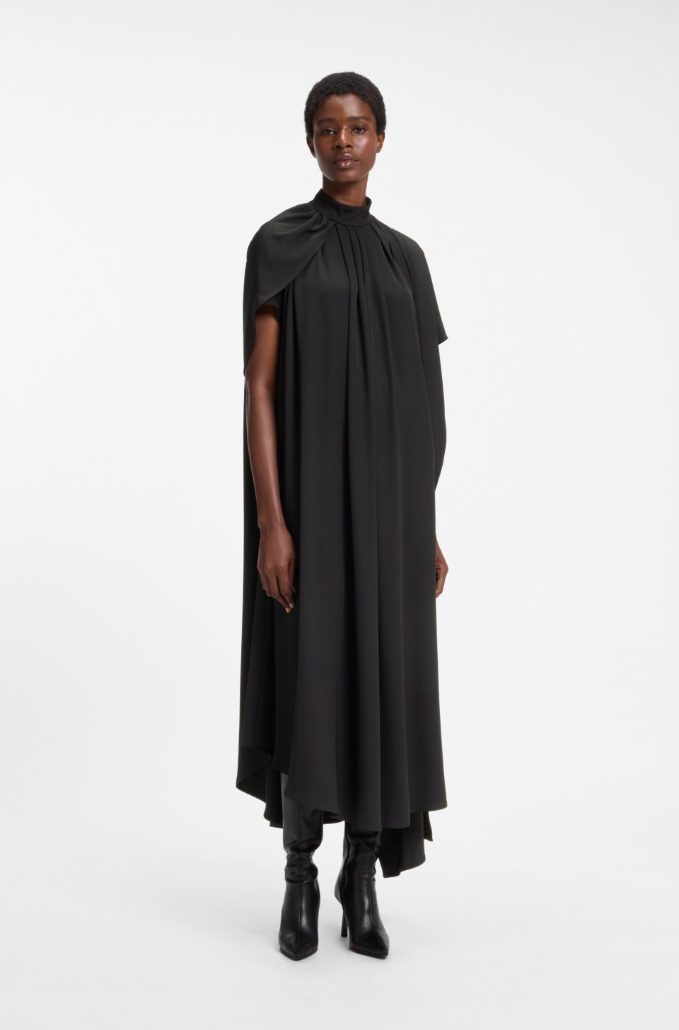x entire studios cape dress
