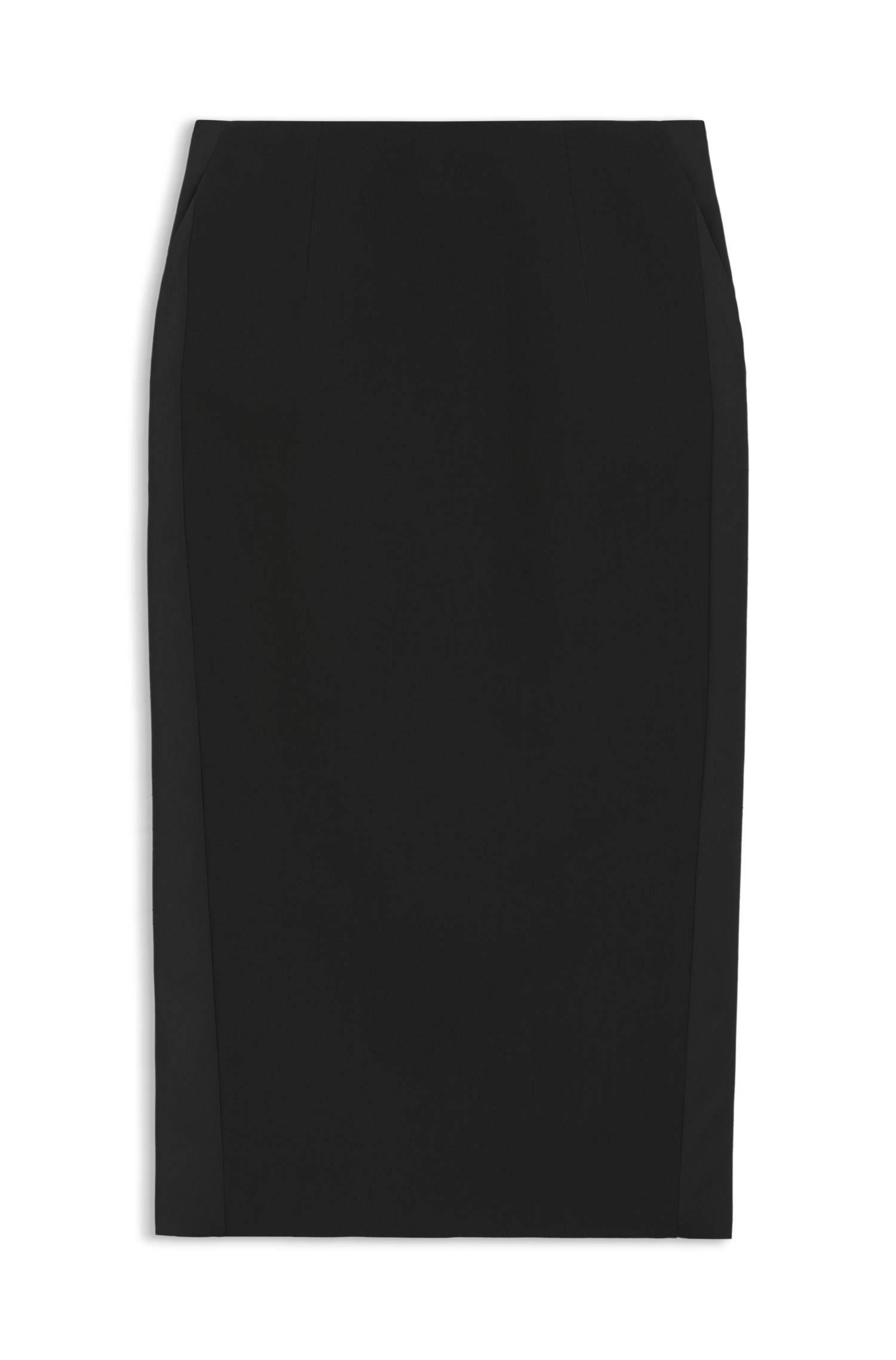 Hugo x entire studios pencil skirt in mixed materials kjolar dam – bild 4