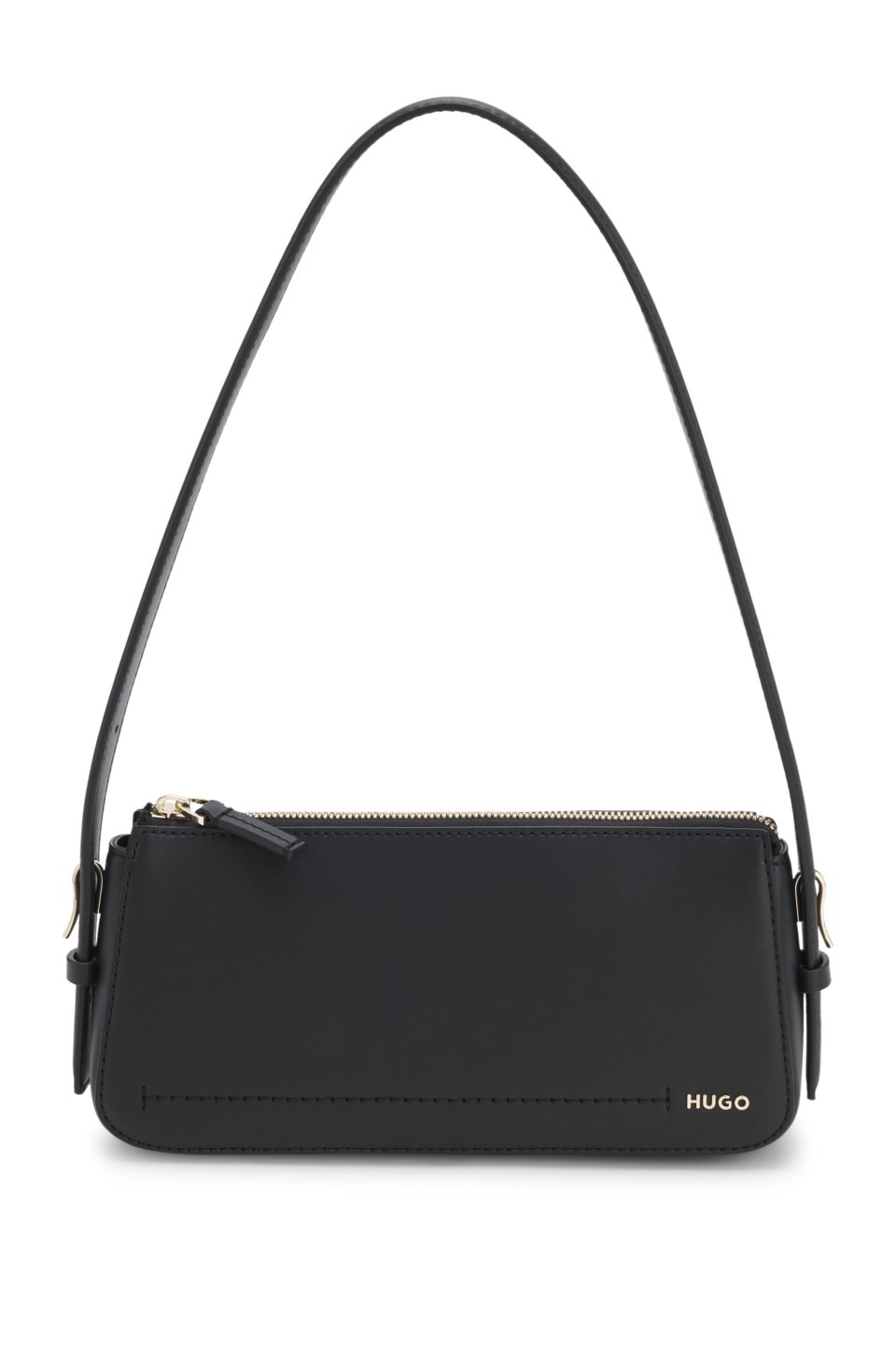 Crossbody bag with logo lettering